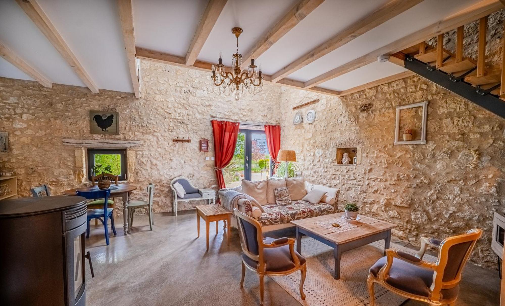 Вилла La Grange Des Anges Blanc  Экстерьер фото